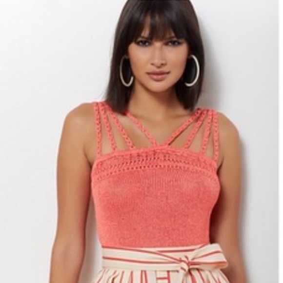 eva mendes for New York & Company Sweaters - Eva Mendes Dia Crochet Sweater